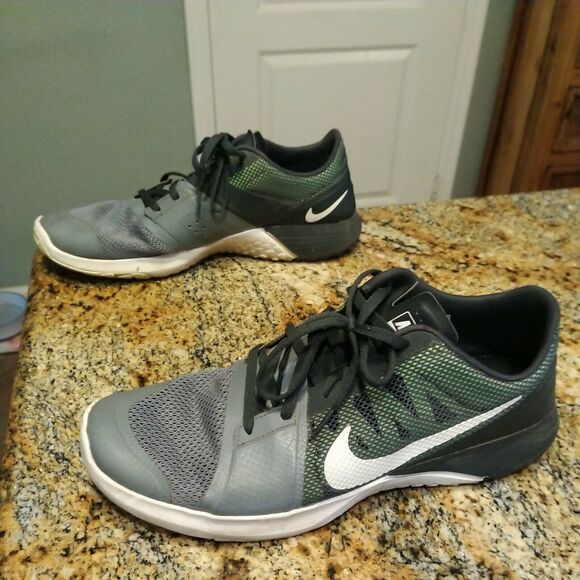 Nike FS Lite TR (807113-007) Gray Green,and White Athletic Shoes Men 10 Trainers main image 12